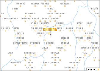 map of Kaname