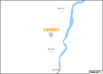map of Kanamit