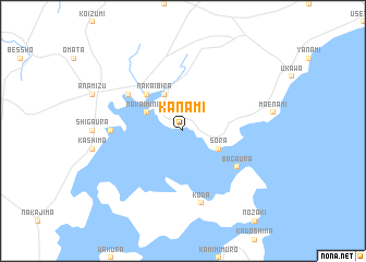 map of Kanami