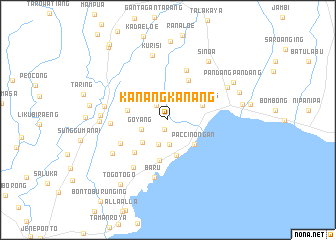 map of Kanang Kanang