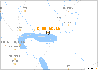 map of Kanangkule