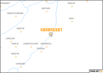 map of Kanangsāt