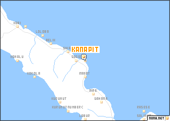 map of Kanapit