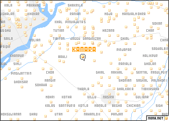 map of Kanāra