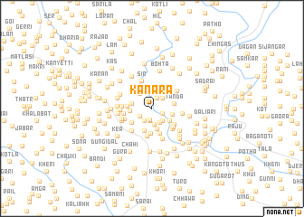 map of Kanāra