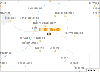 map of Kanareyka