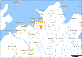 map of Kanari