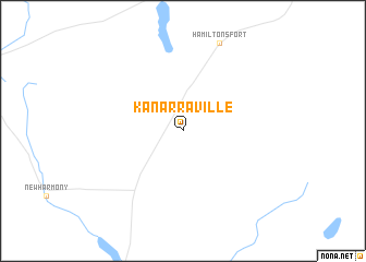 map of Kanarraville