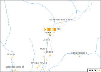 map of Kanar