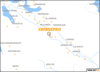 map of Kanās-e Pā\