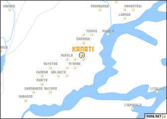 map of Kanati