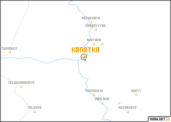 map of Kanatka