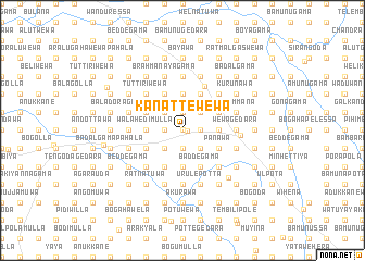 map of Kanattewewa