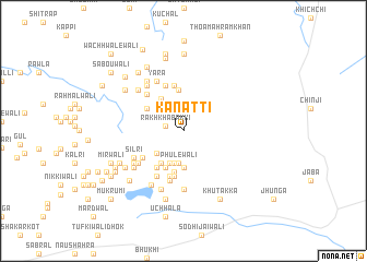 map of Kanatti