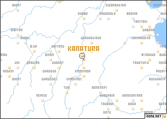 map of Kanatura