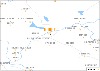 map of Kanat