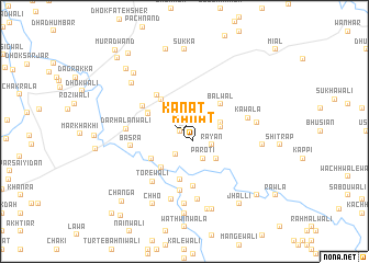 map of Kanat