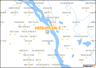 map of Kanaunggale