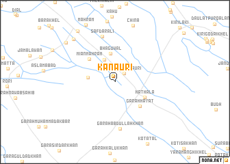 map of Kanauri