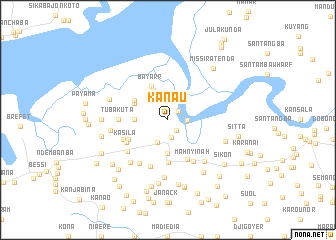 map of Kanau