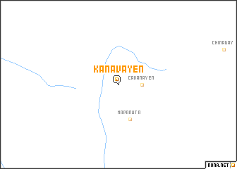 map of Kanavayén