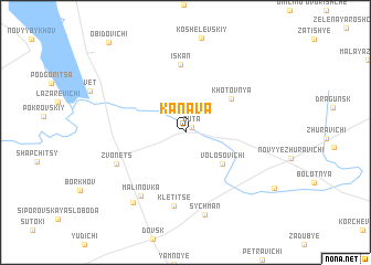 map of Kanava