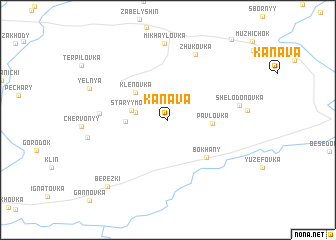 map of Kanava