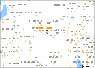 map of Kānawāli