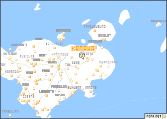 map of Kanawa