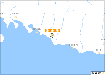 map of Kanawa