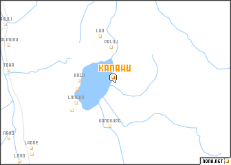map of Kanawu