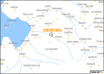 map of Kanayan