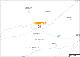 map of Kanayka