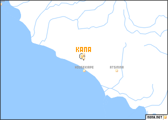 map of Kana