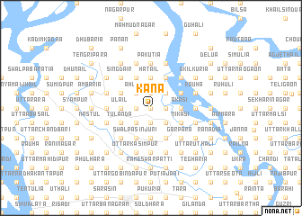 map of Kāna