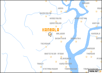 map of Kanbala