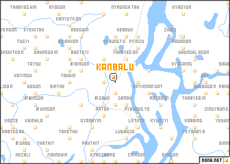 map of Kanbalu
