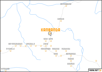 map of Kanbanda