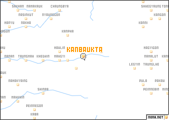 map of Kanbaukta