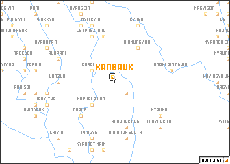 map of Kanbauk