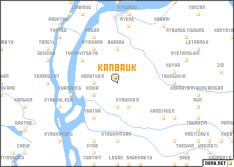 map of Kanbauk