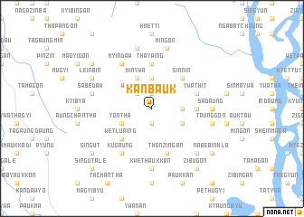 map of Kanbauk