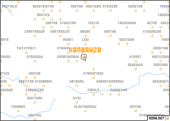 map of Kanbawza