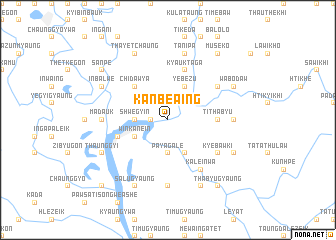 map of Kanbè-aing