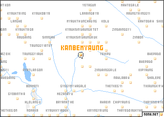 map of Kanbemyaung