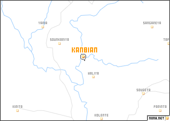 map of Kanbian