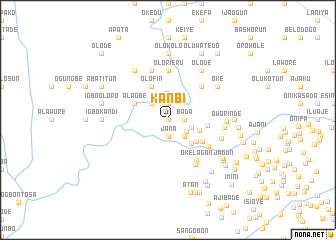 map of Kanbi