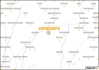 map of Kanbourfa