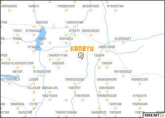 map of Kanbyu