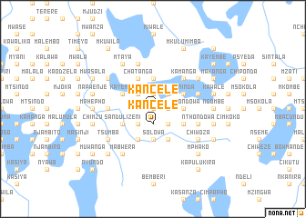 map of Kancele